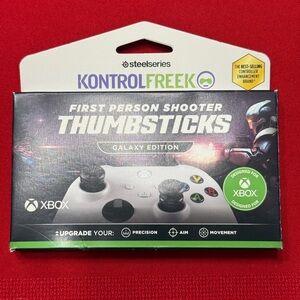KontrolFreek Galaxy Black Thumbsticks for Xbox Series XIS, Xbox One - FPS Grips